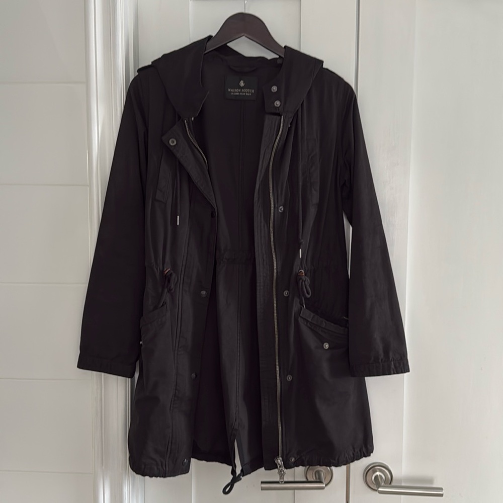 Maison Scotch Coat, Size Small